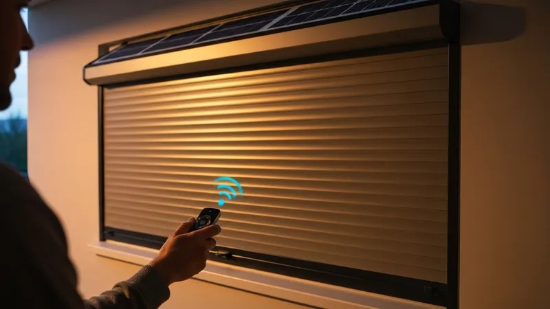 Fonctionnalités des volets roulants solaires